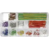 Velleman WJW351 Labsladd-Set Röd, Orange, Gul, Grön, Blå, Grå, Vit