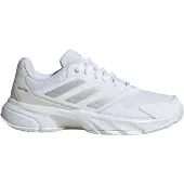 Adidas Sportsko 'CourtJam Control 3' ljusgrå / silver / vit