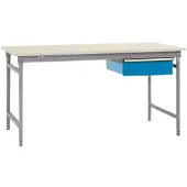 Manuflex BB5241.9006 Arbetsbordmöbel Aluminiumsilver