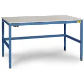Manuflex LC3086.5007 ESD Arbetsbordmöbel Briljantblå (RAL 5007)