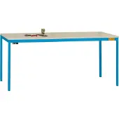 Manuflex LD1913.5012 ESD Arbetsbordmöbel Ljusblå (RAL 5012)