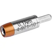 Bernstein Werkzeugfabrik 4-971 Vridmoment-adapter Inner-sexkantig 0.1 Nm (max)