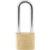 Burg wachter 33681 Hänglås 40.00 mm Ny låsning Mässing Nyckel