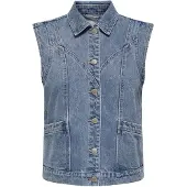 ONLY Väst 'ONLKennedy' blå denim