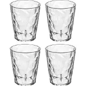 Koziol set med glas för trädgården CLUB NO.1 superglas 250 ml – 4 st