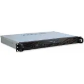 Inter-Tech IPC 1HU-K-125L 48.26cm 19inch 1HE IPC-Case eather 1x 8.9cm 3.5inch int. or 2x 6.35cm 2.5inch int. 1x USB 2.0 1x USB 3.0 - 88887085