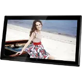 Braun DigiFrame 1731 8GB Digital fotoram 43.9 cm 17.3 tum EEK: B (A - G) 1920 x 1080 Pixel 8 GB Svart