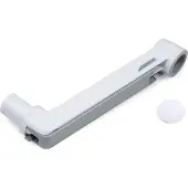 Ergotron - Monteringskomponent (9-tums förlängningsarm) - aluminium - vit - för P/N: 45-243-216, 45-246-026, 45-268-026, 45-269-009, 45-490-216, 45-537-216, 45-551-216