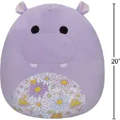 Squishmallows Gosedjur - 50 cm - Hanna Hippo - - One Size - Gosedjur