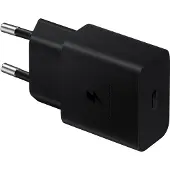 Samsung EP-T1510NBEGEU USB-laddare 15 W 1x USB-C Svart Utan kabel, Snabbladdare