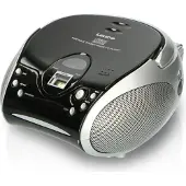 Lenco SCD-24 - Boombox - 2 Watt - svart, silver