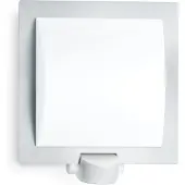 Steinel L20 S 566814 Utomhusväggbelysning med rörelsedetektor Lågenergilampa, LED E27 60 W Silver