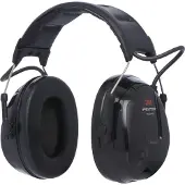 3M Peltor ProTac III Slim MT13H220A - Hörlurar - huvudband - vertikal - kabelansluten - aktiv brusradering - 3,5 mm kontakt - svart