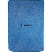 Pocketbook Shell series - Vikbart fodral för eBook-läsare - polyuretanläder - blå - för Verse, Verse PRO