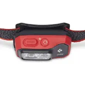 Black Diamond Storm 450, Pannbandsficklampa, Svart, Röd, 1 m, IP67, 450 LM, 12 m