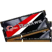 G.Skill Ripjaws F3-1600C9D-16GRSL - DDR3L - sats - 16 GB: 2 x 8 GB - SO DIMM 204-pin - 1600 MHz / PC3-12800 - CL9 - 1.35 V - ej buffrad - icke ECC
