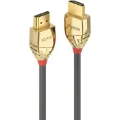 Lindy HDMI Anslutningskabel HDMI-A-kontakt, HDMI-A-kontakt 2.00 m Grå 37602 8K UHD HDMI-kabel