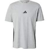 Adidas T-shirt gråmelerad / vit