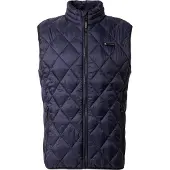 Superdry för män. M5012143A Fuji Lite Vest marinblå (XL), Casual, Nylon, Marino