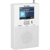 Technisat DIGITRADIO FLEX 2 Uttagsradio DAB+, FM Bluetooth inkl. högtalarlåda, Väckningsfunktion Vit