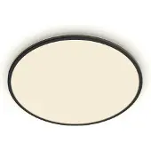 Philips Superslim CL550 - Vägg-/taklampa - LED - totalt: 36 W - 2700 K - rund - svart