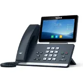 Yealink SIP-T58W - VoIP-telefon - med Bluetooth interface med nummerpresentation - 10-parter samtalsförmåg - SIP, SIP v2, SRTP, RTCP-XR, VQ-RTCPXR - klassiskt grå