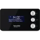 Technisat Klockradio DIGITRADIO 50 SE DAB, DAB+, FM Väckningsfunktion Svart