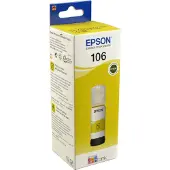 Epson 106 (C13T00R440) gul bläckrefill (original)