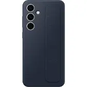 Samsung EF-GS721 - Baksidesskydd för mobiltelefon - silikon - blåsvart - för Galaxy S24 FE