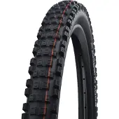 Schwalbe Eddy Current, 27.5, MTB, Slanglöst Ready-däck, Folding bead, Berg, Off-road, Svart, Orange