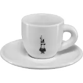 Bialetti Moka kopp Istituzionale vit, porslin