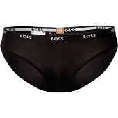 BOSS Stretch-jersey briefs with logo waistband