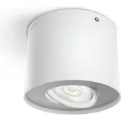 Philips Dimbar LED Phase tak-/väggspotlight, Utanpåliggande spotlight, Glödlampan/-lamporna kan inte bytas ut, 1 lampor, LED, 4,5 W, 2700 K