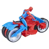 Spider-man Spider Motorcykel Episk Actionfigur