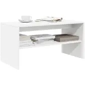 vidaXL TV-bänk vit 60x40x40 cm konstruerat trä