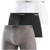 s.Oliver Boxershorts marinblå / vit