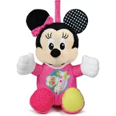 Clementoni Baby Minnie Lightin Plush, Leksaksdjur, 1 År, Interaktiv, Låter, LR44
