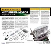 Franzis Kunskapspaket 4-Cylindrig Motor