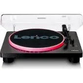 Lenco LS-50LED - Skivspelare - 4 Watt (Total) - svart