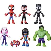 Hasbro Spidey 7-figur samlarbox, Marvel Spidey and His Amazing Friends, från 3 år och uppåt