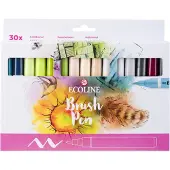 Ecoline Brush Pen set Additional | 30 colours