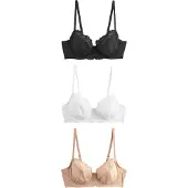 Next Behå beige / svart / vit