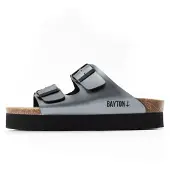 Bayton Pantolette 'Japet' silver