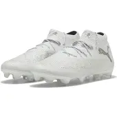 Puma Future 8 Ultimate Fg White Pack - White/matte Silver - Gräs (Fg), storlek 39