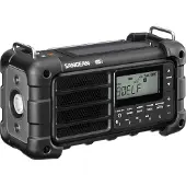 Sangean allvädersradio Svart