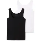 Tom Tailor Topp svart / vit