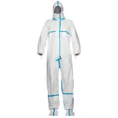 Dupont Skyddsdräkt Tyvek 600 Plus, vit, storlek XL