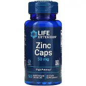 Life Extension , Zinkkapslar, Hög Potens, 50 mg, 90 Vegetariska Capslar