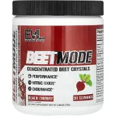 EVLution Nutrition , BeetMode, Koncentrerad Beetkristaller, Svart Cherry, 6,88 oz (195 g)