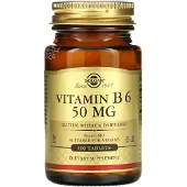 Solgar Solgar, Vitamin B6, 50mg, 100 tablets